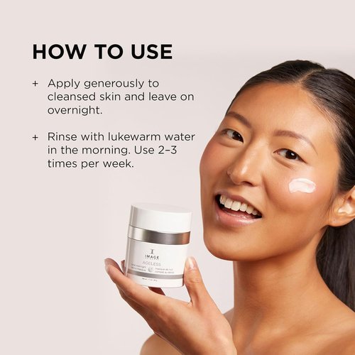 IMAGE Skincare Ageless Total Overnight Retinol Masque - Firming Facial Mask with Marine Collagen & Peptides | 1.7 oz