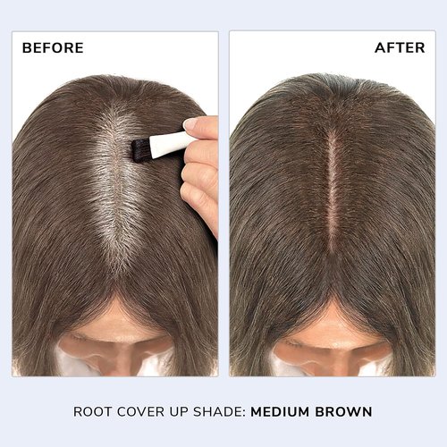 COLOR WOW Root Cover Up – Instant Grey Coverage and Highlight Touch-Up | Water and Sweat Resistant | No mess Award-Winning Formula
