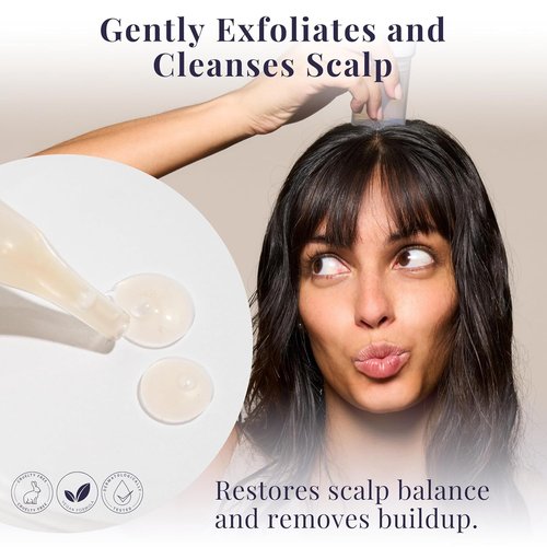 MONAT Scalp Comfort™ Rebalancing Scalp Treatment - Cooling & Exfoliating for Dry, Oily, Sensitive Scalps | Soothes Discomfort & Restores Balance - 178 ml / 6 fl oz