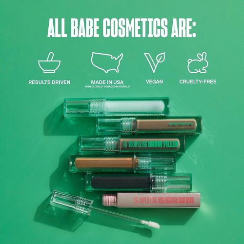 Babe Original Eyebrow Serum - Thicker Brows with Castor Oil, Biotin & Repairing Amino Acids