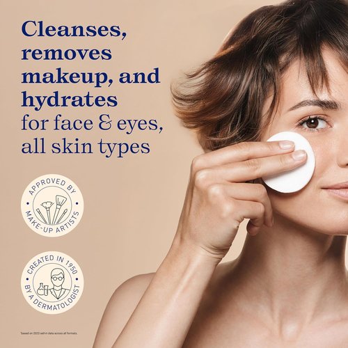 Embryolisse Gentle Waterproof Makeup Remover Milk - 4-in-1 Hydrating Cleanser for Sensitive Skin, 6.76 Fl Oz