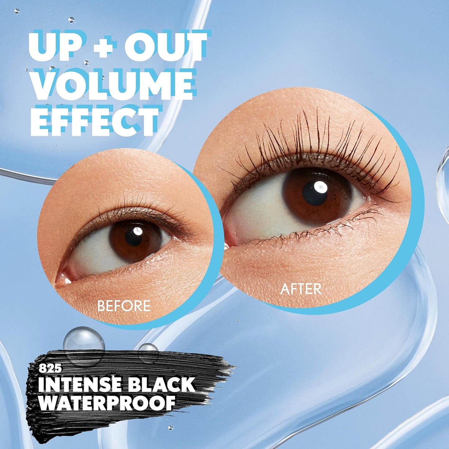 COVERGIRL 3D Waterproof Mascara - Volumizing & Smudge-Proof in 825 Intense Black