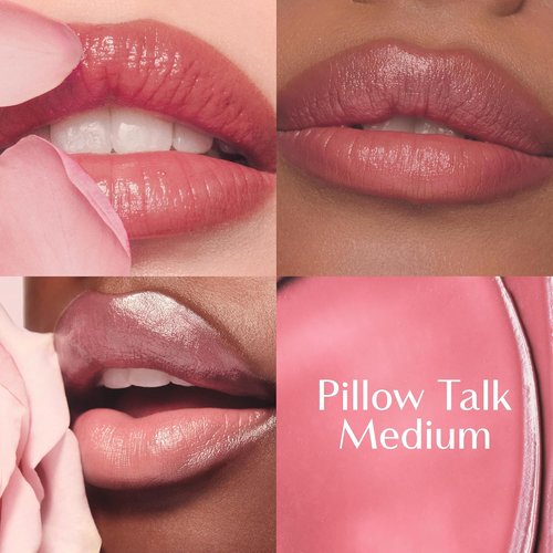 Charlotte Tilbury Pillow Talk Lip Tint - Long-Lasting Blush Balm for Hydrated, Plumper Lips