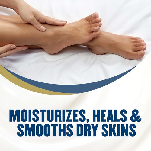Gold Bond Healing Foot Cream - Nourishing Aloe Formula for Dry Feet | 4 oz for Soft, Healthy Skin