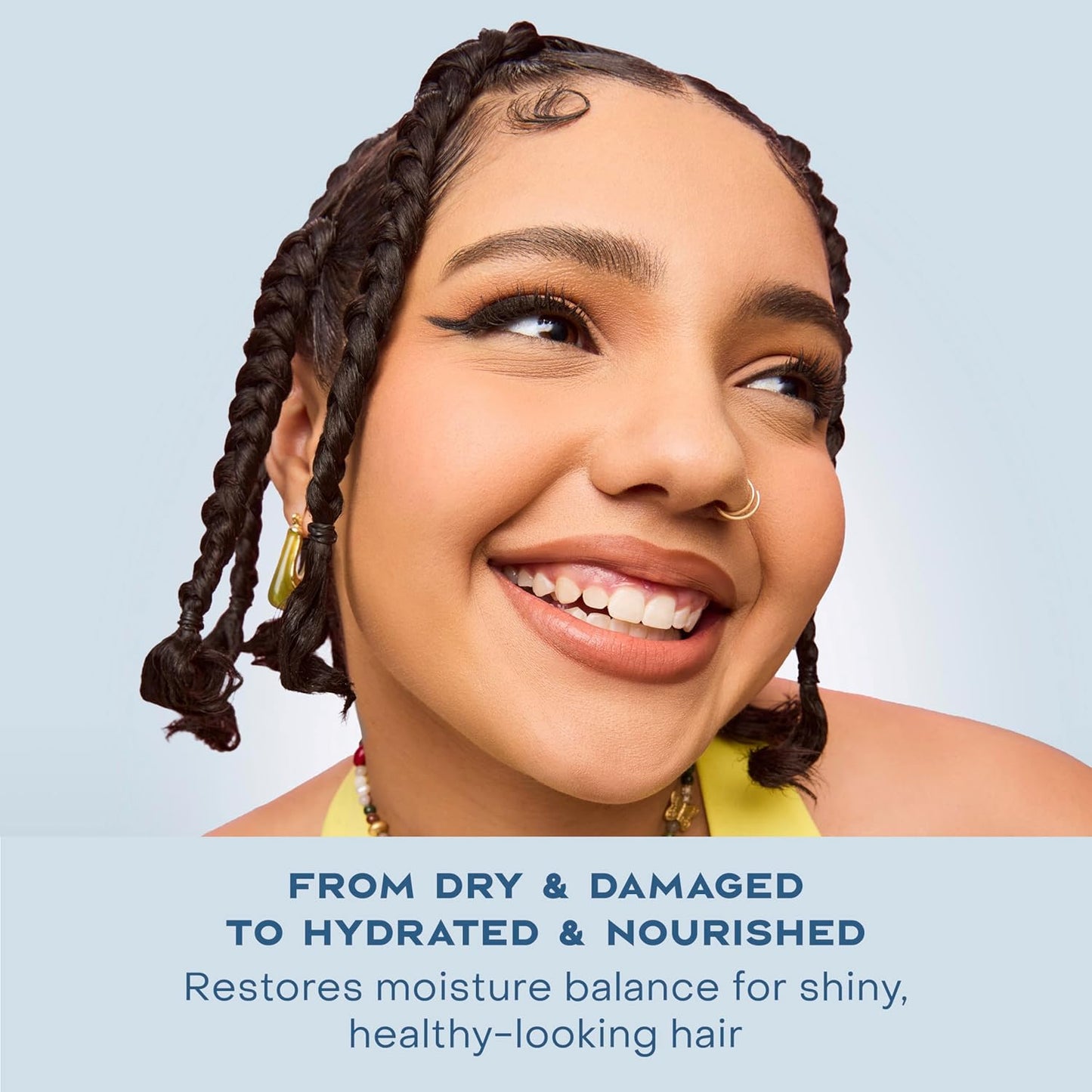 Shea Moisture Daily Hydration Shampoo - Virgin Coconut Oil, Sulfate-Free, 13 oz for All Hair Types