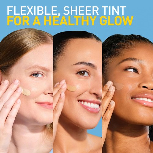CeraVe Hydrating Mineral Sunscreen SPF 30 - Tinted Zinc Oxide Formula for a Healthy Glow, 1.7 Oz