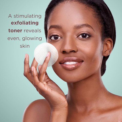 MATKAS Korean Exfoliating Witch Hazel Toning Pads - 60 Pcs AHA BHA Gentle Face Exfoliator for Dark Spots