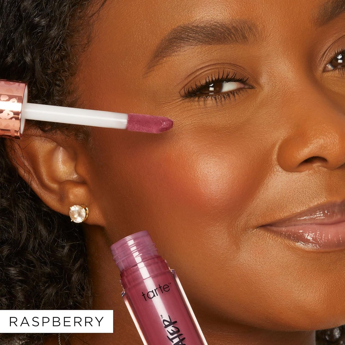 Tarte Maneater Blush & Glow Cheek Plump - Lightweight Cheek Tint & Illuminator with Coconut Water, Hyaluronic Acid & Vitamin E for Radiant Finish