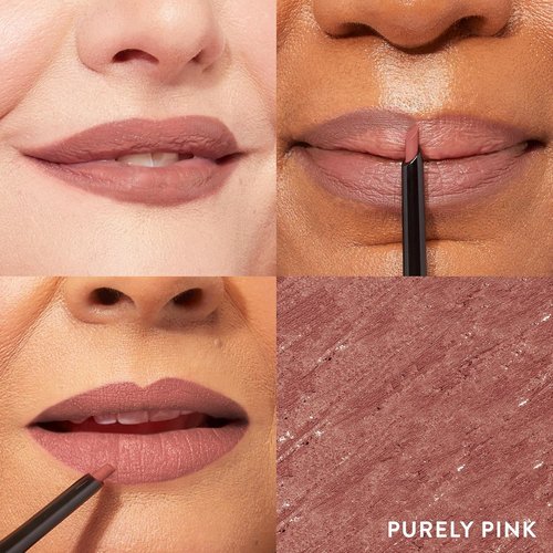 Laura Geller New York Modern Classic Lip Liner - Luxurious Creamy Formula, Prevents Feathering | Purely Pink