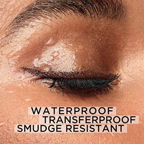 L'Oreal Paris Infallible Grip Gel Eyeliner Pencil - Waterproof, Smudge-Resistant, 36HR Wear | Brown Denim, 0.01 Oz