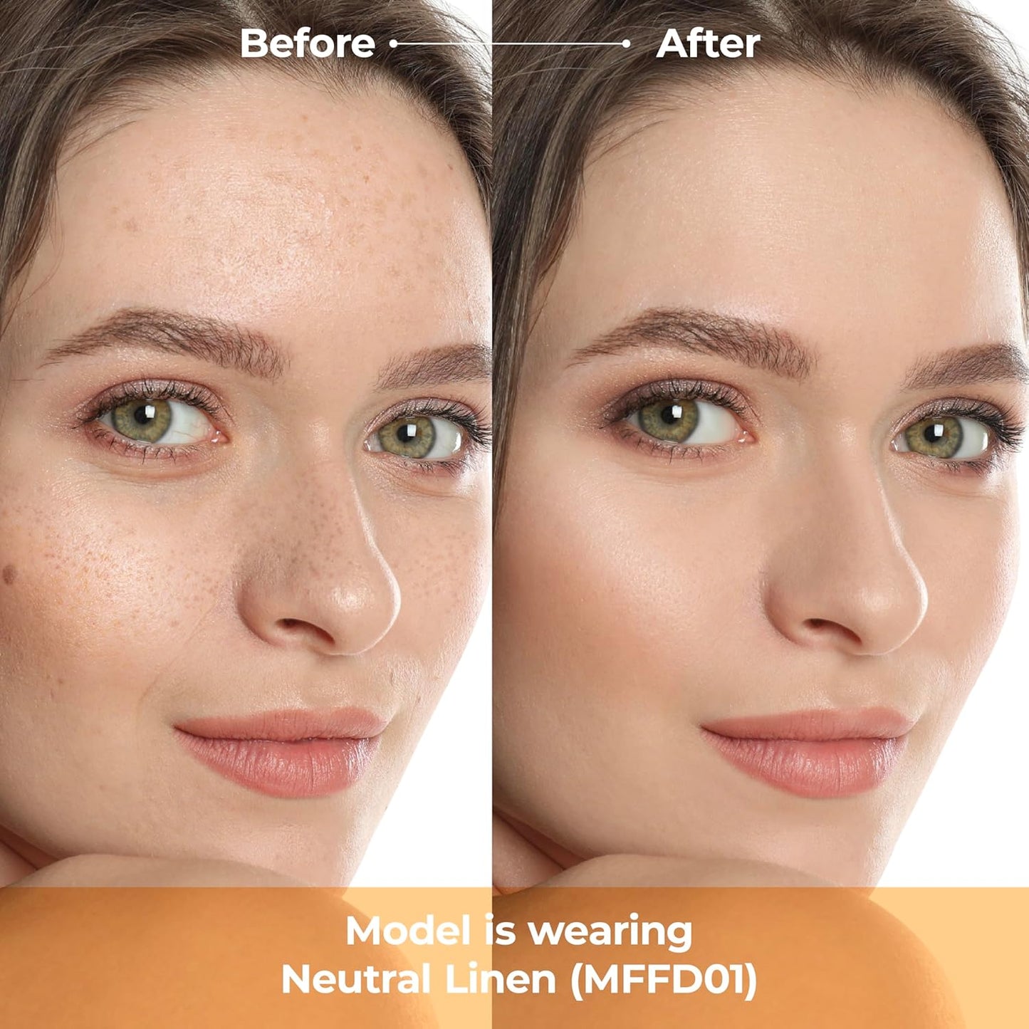 Absolute New York Full Cover Liquid Matte Foundation - Creamy Oil-Free Formula with Dropper Tip | Natural Finish