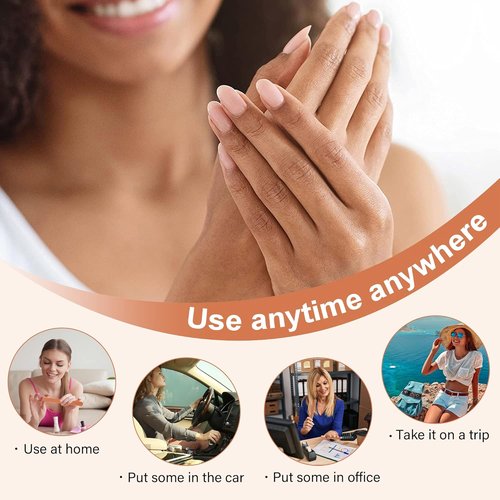 Canvalite Nail File - Large 180 Grit Emery Boards for Natural Nails | 12-Pack Manicure Tool Set