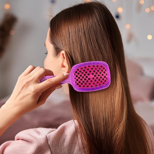 FHI Heat UNbrush Mini Detangler Brush - Pain-Free Brushing for All Hair Types | Durable Anti-Static Bristles, Lightweight Design
