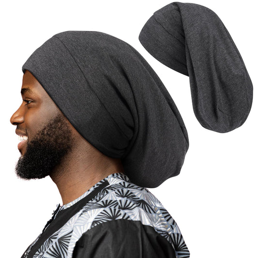 OLESILK 100% Silk Dreadlock Cap, Silk Bonnet for Long Hair, Braid Bonnet for Sleeping, Extra Large Bonnet for Women&Men, Loc Cap Hair Cover