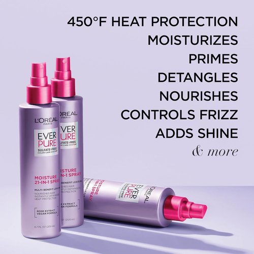 L'Oreal Paris 21-in-1 Leave-In Conditioner Spray - Sulfate-Free & Vegan | 6.8 fl oz
