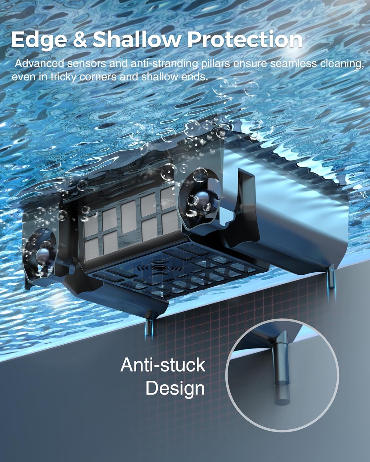 T2B Solar Pool Skimmer Robot - App & Remote Control | 2026 Upgraded Automatic Cleaner for Inground & Above-Ground Pools