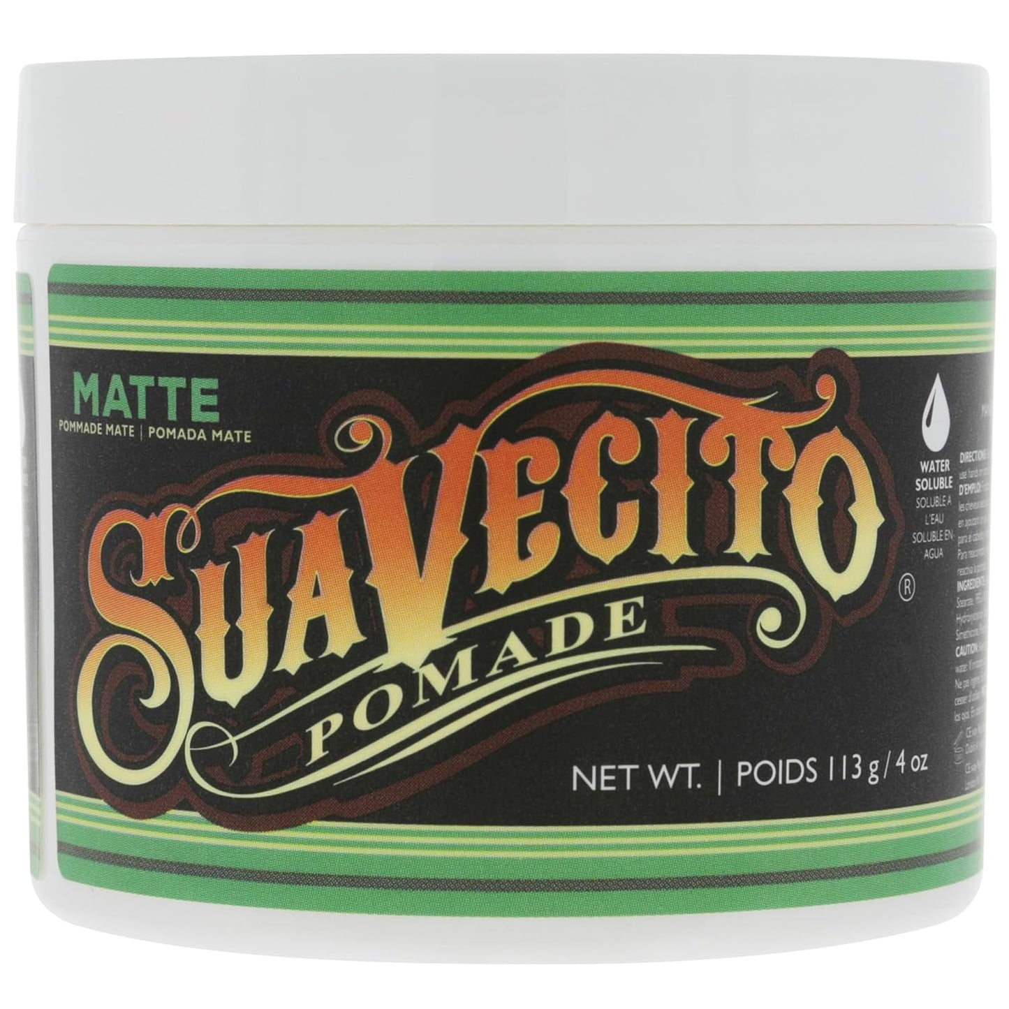 Suavecito Pomade Variety Pack - All-Day Hold for Any Hair Style | Includes OG, Firme, Matte & Clay