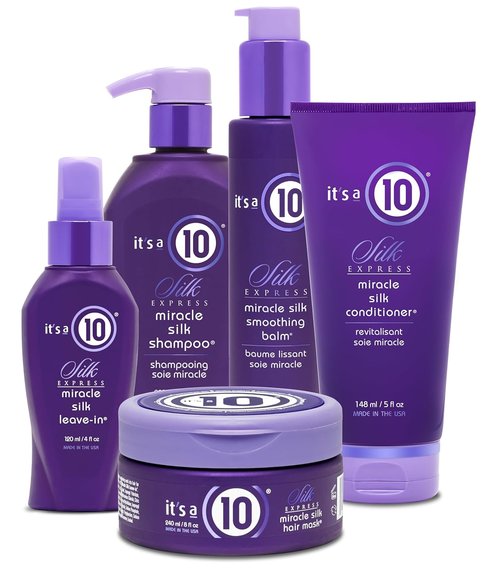 It's a 10 Haircare Silk Express Miracle Leave-In Treatment - 4 Fl Oz for Smooth, Silky Hair