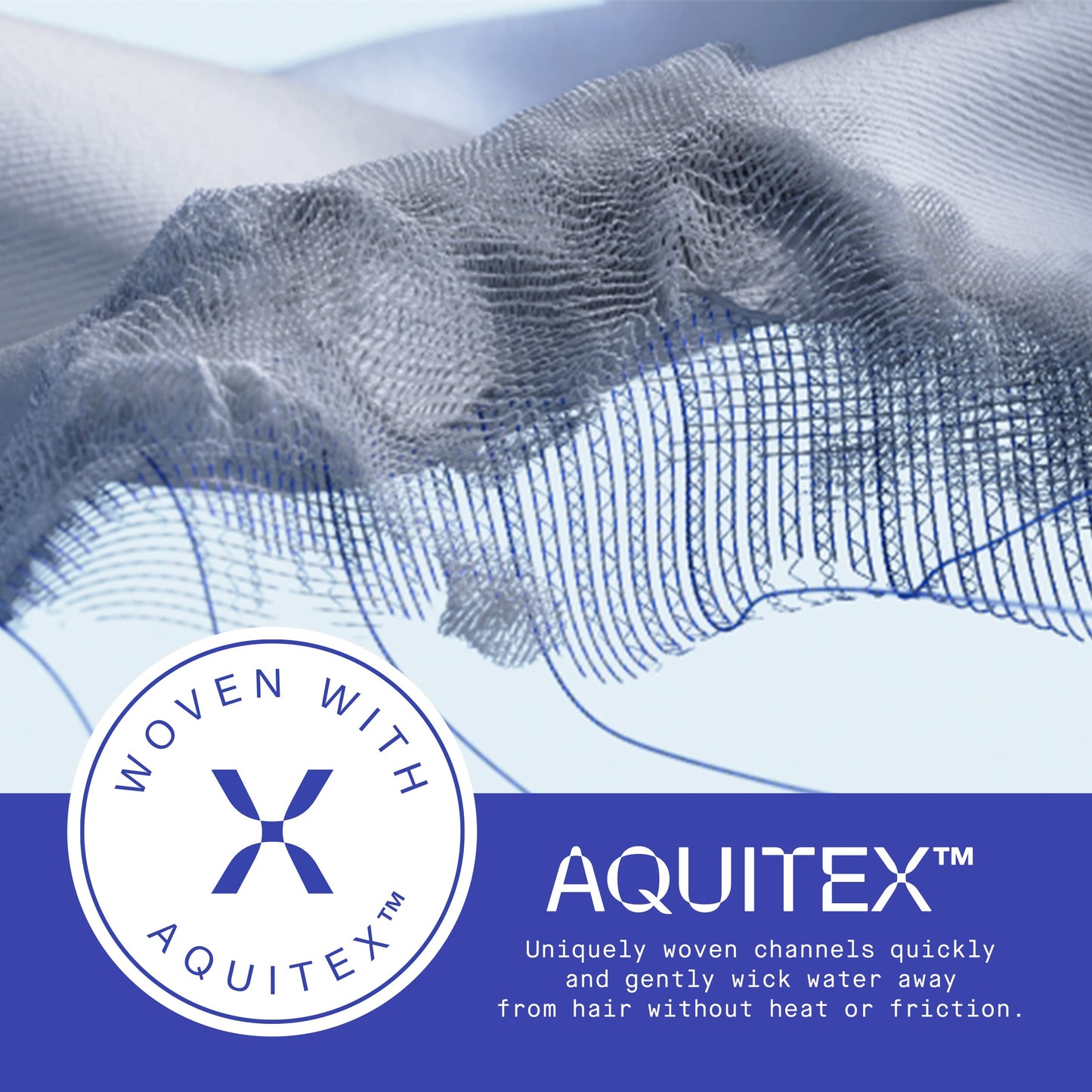 AQUIS Hair Wrap Hair-Drying Tool Bundle, Water-Wicking, Ultra-Absorbent Recycled Microfiber
