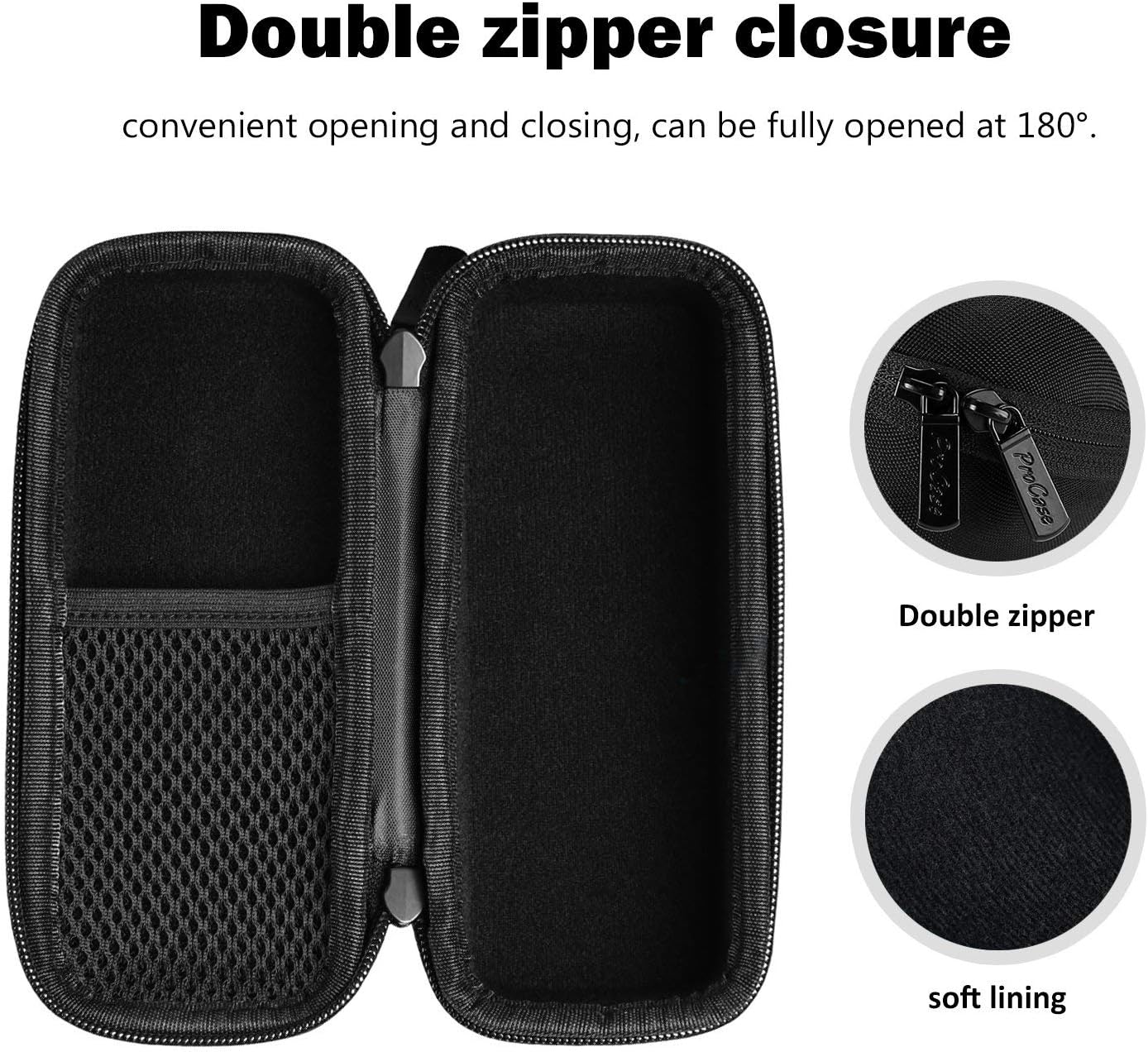 Skiennix Hard Case for Mustache Trimmer - Travel Carry Bag for QP2724, QP2834, QP2520, QP2530, QP2620