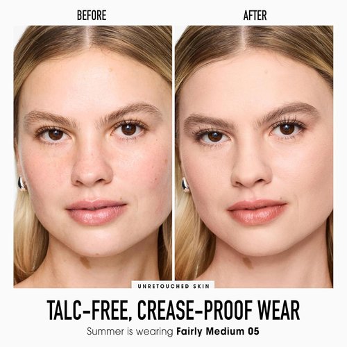 bareMinerals Original Pressed Powder Foundation - Talc-Free, SPF 15, Luminous Finish, Vegan