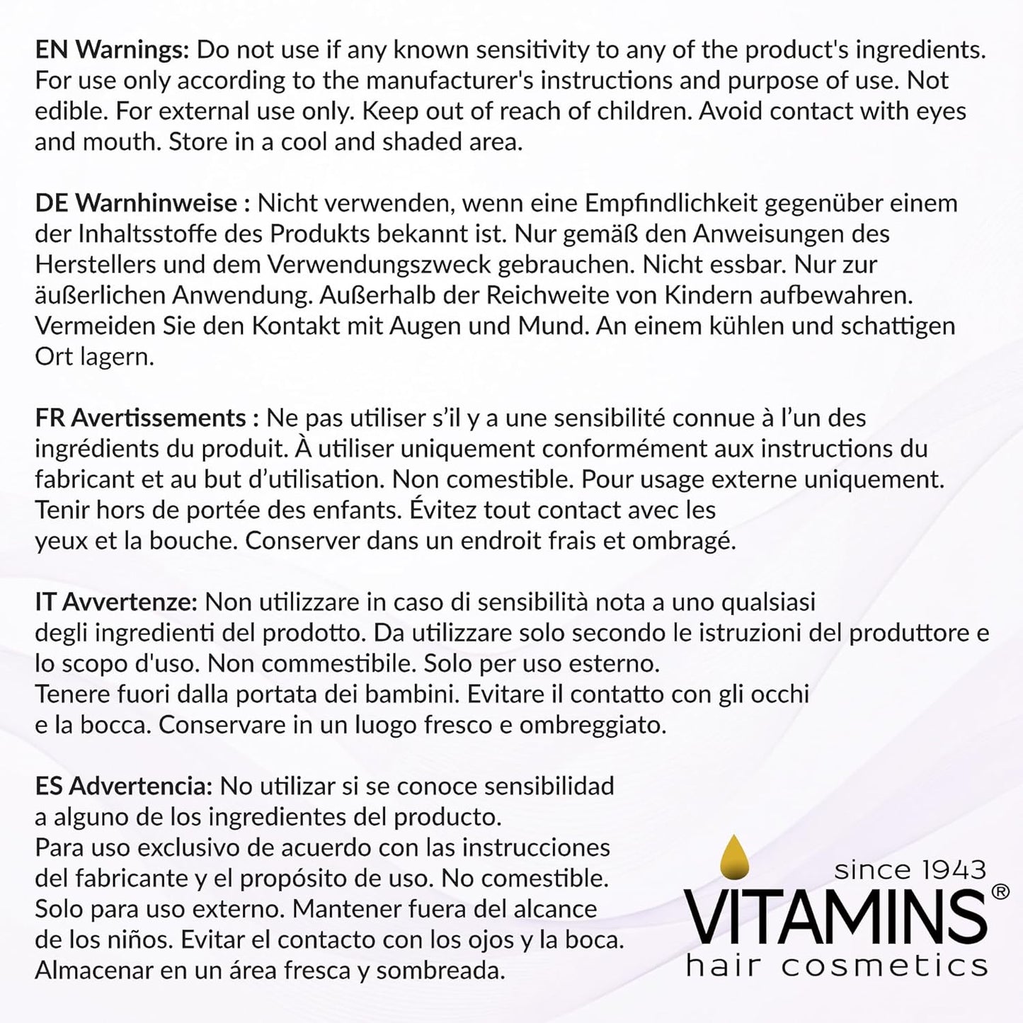 VITAMINS Keratin Purple Hair Mask - Deep Conditioner for Blonde, Silver & Gray Hair - Toner to Neutralize Brassiness