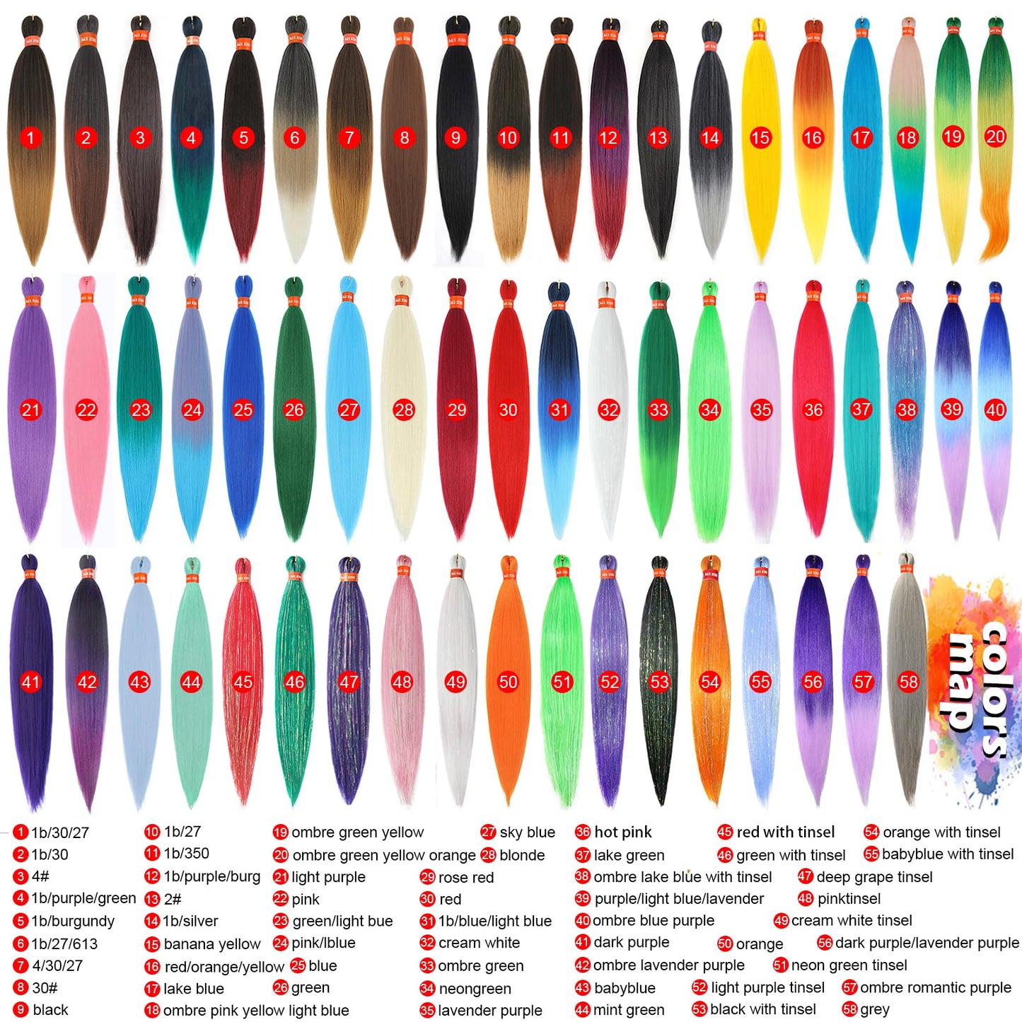 Ombre Romantic Purple Pre Stretched Braiding Hair 30 Inch Yaki Texture Box Braid Hair Extensions 3 Packs Yaki Texture Pre Feathered Braids Hair Easy to Use