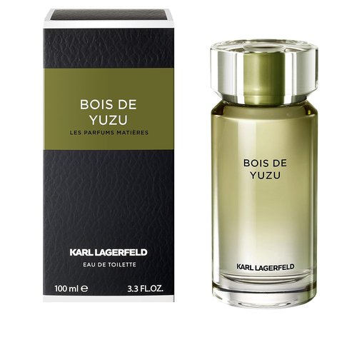 Karl Lagerfeld Bois De Yuzu Eau de Toilette Spray for Men - 3.3 oz | Fresh Citrus Fragrance