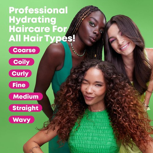 Matrix Soft Shampoo & Conditioner Set - Moisturizing Formula for Dry, Brittle Hair with Hyaluronic Acid & Avocado Oil
