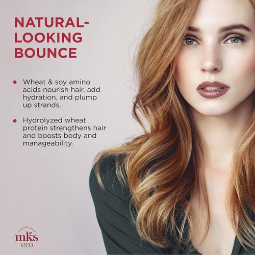 MKS Eco Bounce Volumizing Spray - Original Scent, 8 Fl Oz | Natural Weightless Volume with Argan Oil
