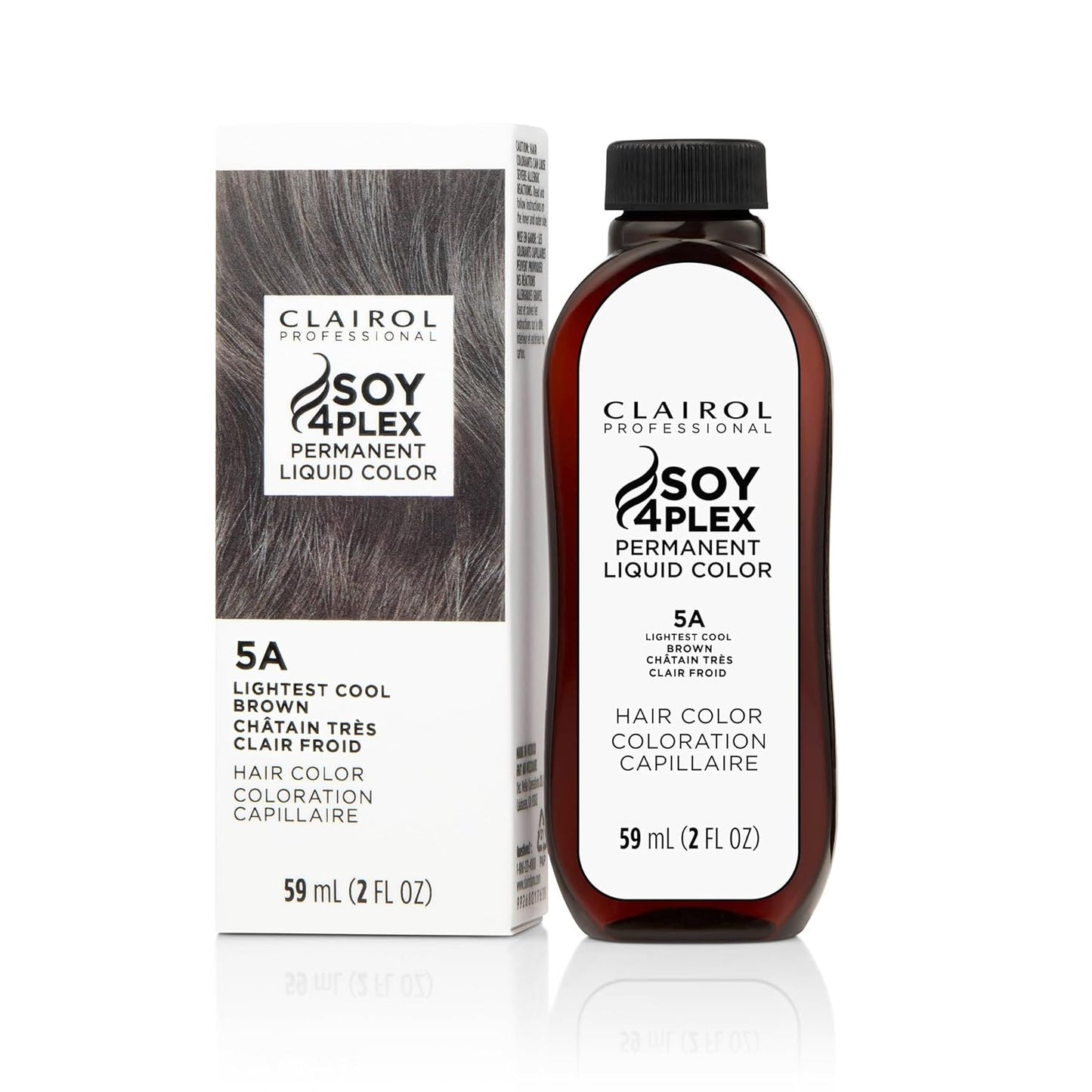 Clairol Professional Permanent Liquicolor | Light to Medium Brown Hair Color with 100% Gray Coverage