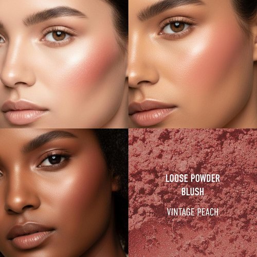bareMinerals Loose Mineral Powder Blush - Buildable Coverage, Naturally Luminous, Talc-Free, Vegan, All Skin Types