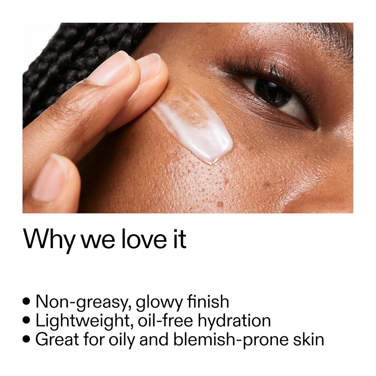 The INKEY List Omega Water Cream - Oil-Free Moisturizer for Blemish-Prone Skin | 1.69 fl oz/50ml