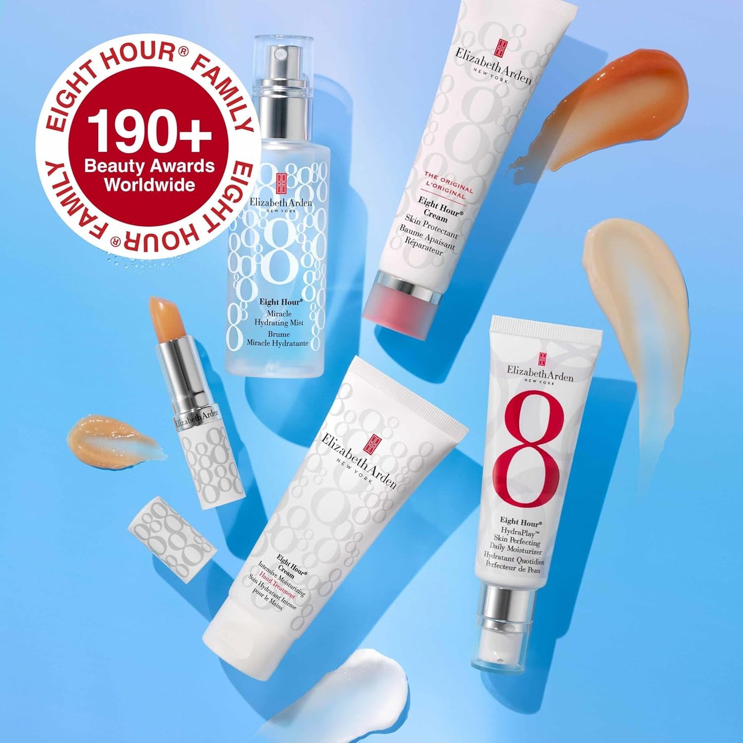 Elizabeth Arden Eight Hour Cream Lip Protectant Stick - SPF 15 Moisturizer for Dry Lips with Shea Butter & Coconut Oil, 0.13 oz