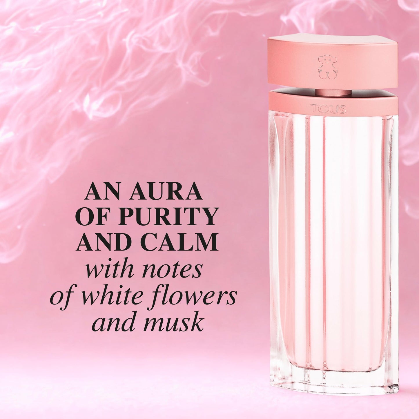 TOUS L'eau De Parfum Spray For Women, Elegant Floral Musky Perfume For Everyday Wear With Notes Of Jasmine, White Peony, and Amber, 3 Fl Oz