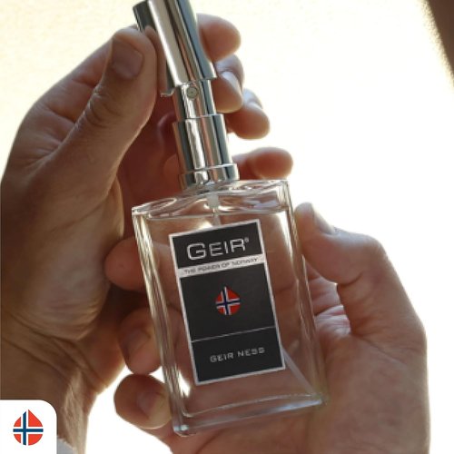 Geir Ness Eau de Parfum Spray for Men - Long-Lasting Fresh Norwegian Mountain Scent - 3.4 oz