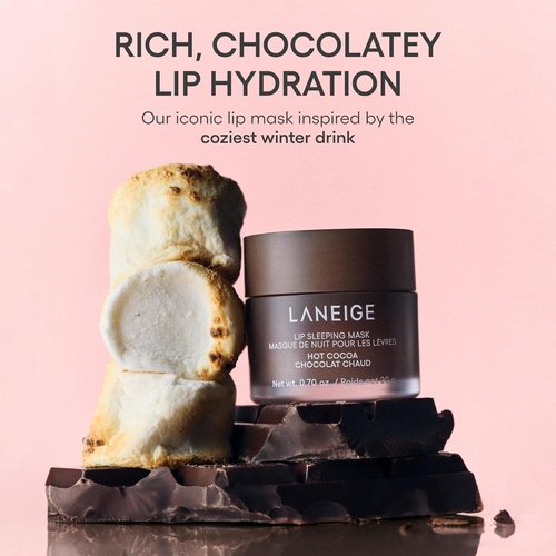 LANEIGE Lip Sleeping Mask - Nourishing Hydration with Vitamin C & Shea Butter for Flaky Lips
