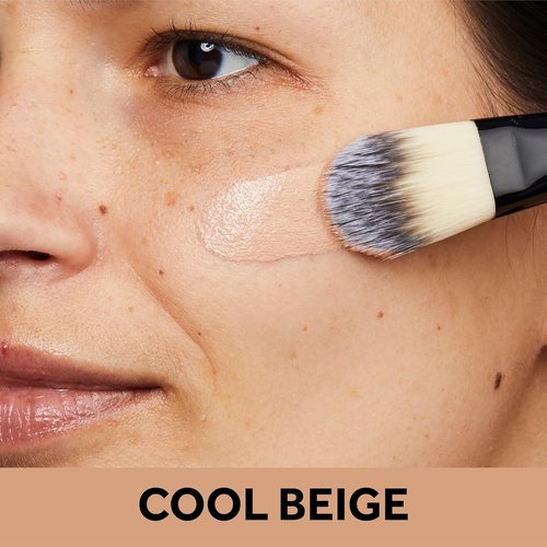 No7 Protect & Perfect Advanced Foundation - Age-Defying Makeup with SPF 50 | Cool Beige (30ml)