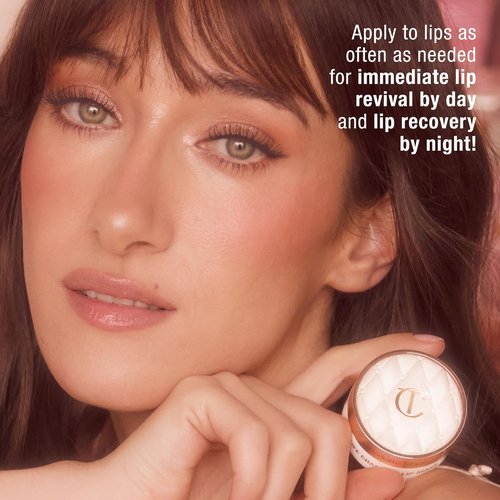 Charlotte Tilbury Life Changing Lip Mask - Hydrating & Plumping Treatment for Soft, Smooth Lips - Fragrance-Free, Clear Finish