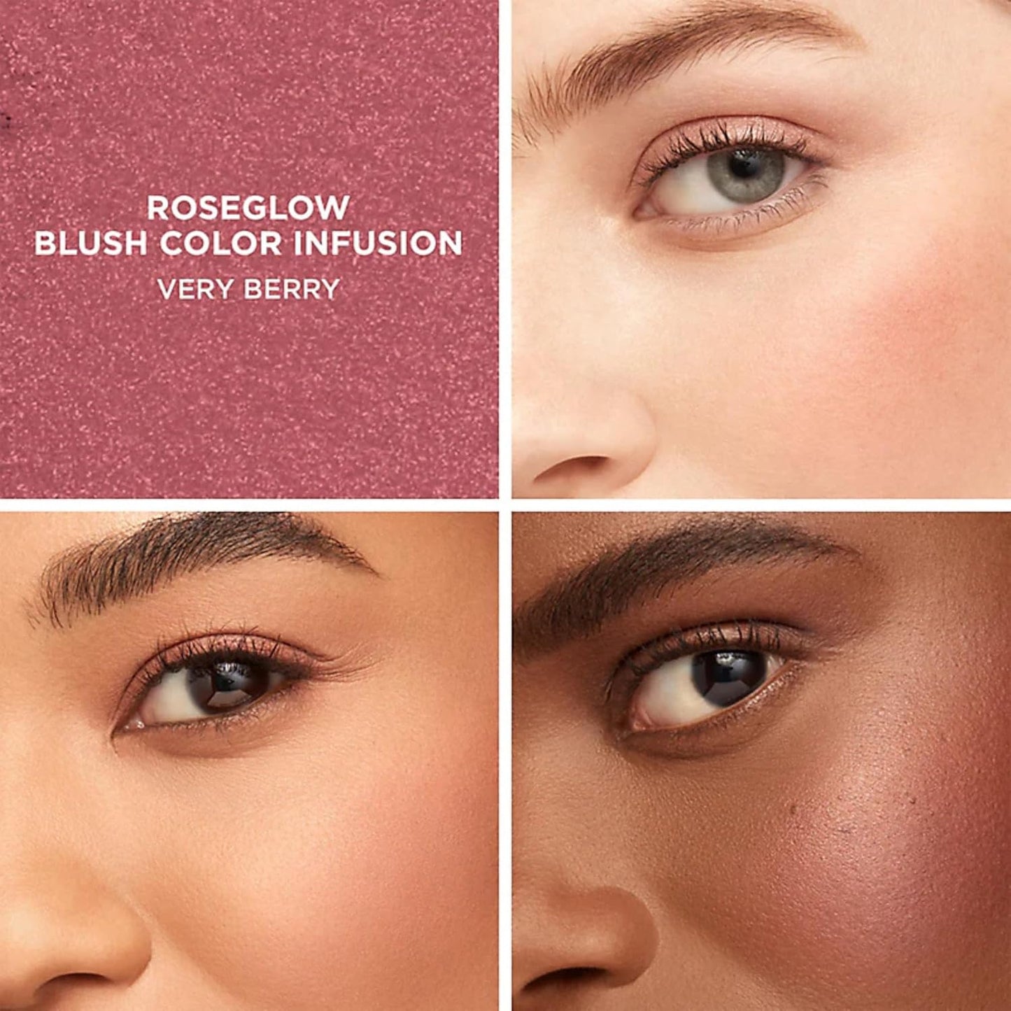 Blush Color Infusion - 10 Hour Wear Pressed Powder Blush for Cheeks | Buildable Formula, 0.2oz