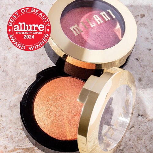 Milani Rose Blush - Powder Blush for Cheeks | Cruelty-Free Makeup for Natural Matte Finish - Coral Cove