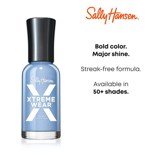Sally Hansen Xtreme Wear Nail Polish, Streak-Free, Shiny Finish, Long-Lasting Nail Color, Pink Punk, 0.4 fl oz