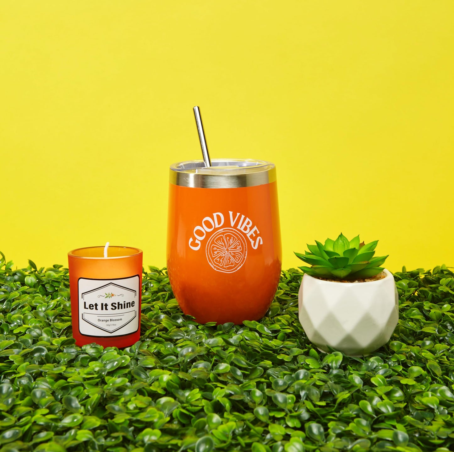 Sunny&Wise Orange Themed Gift Baskets for Women - Designed in USA - Care Package, Self Care Gifts, Get Well Soon, Thinking of You