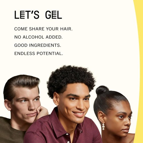 Eco Style Extreme Sculpting Gel - Maximum Hold Biotin Hair Gel, 6 Ounce | Alcohol-Free, All Hair Types