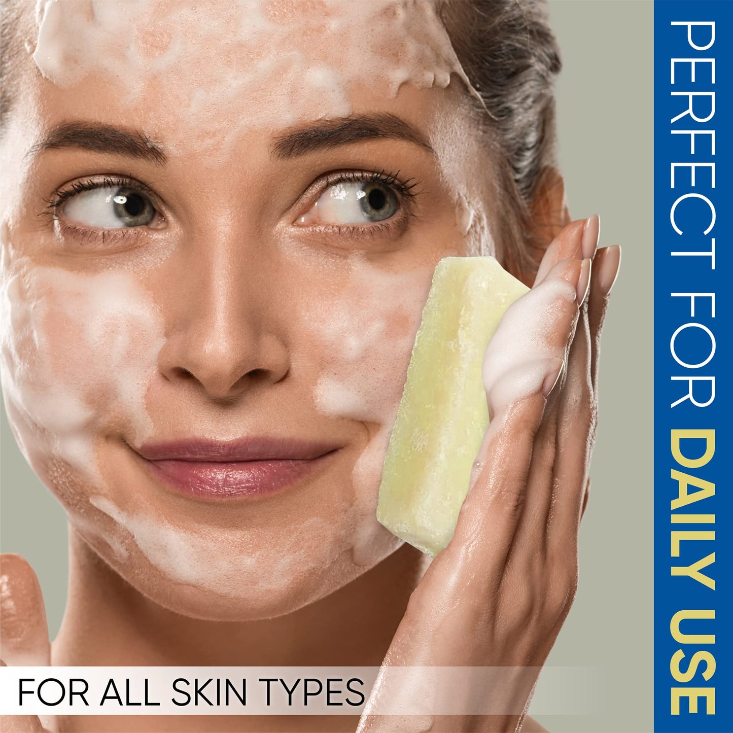 T.Taio Esponjabon Mother of Pearl Soap Sponge - Revitalizing Shower Scrubber for Bath Wash & Oil Removal - Bathroom Essentials with Fresh Scents - Oat with Mini