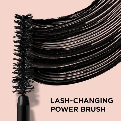 IT Cosmetics Superhero Mascara - Volumizing & Lengthening Formula with Hydrolyzed Collagen, Biotin & Peptides, Super Black Pigment