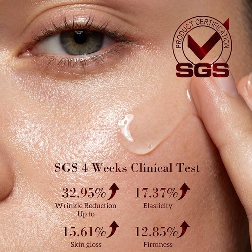 HKH Bakuchiol Retinol Serum - Anti-Aging Night Repair Oil with Peptides | 30 Capsules for Sensitive Skin