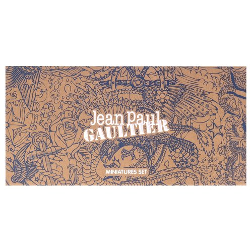 Jean Paul Gaultier Miniatures Set for Men - 4-Piece Gift Set with Iconic Fragrances