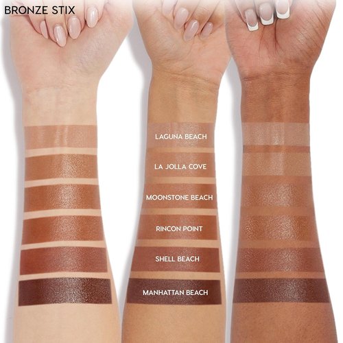 ColourPop Cream Bronzer Stick - Blendable Contour for Glowy Summer Makeup - Natural Matte Finish - La Jolla Cove (0.28 oz)