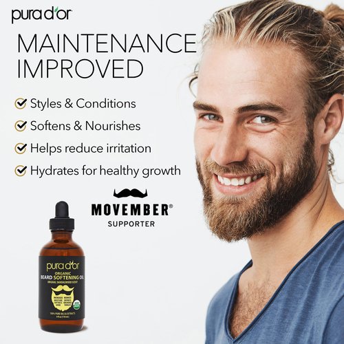 PURA D'OR ORGANIC Beard Oil